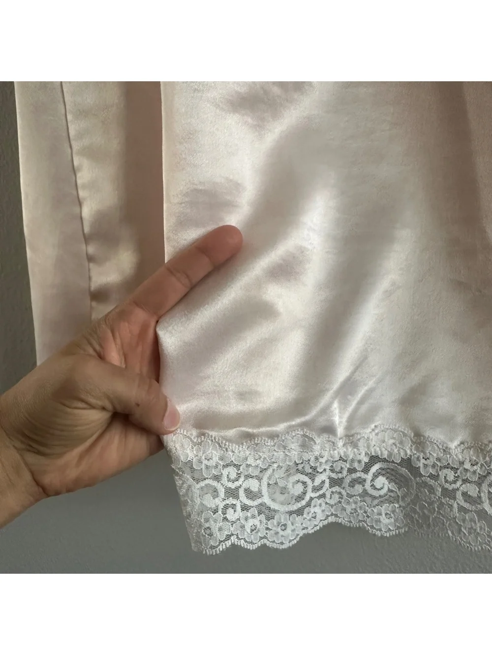 Vintage Christian Dior Light Pink Robe